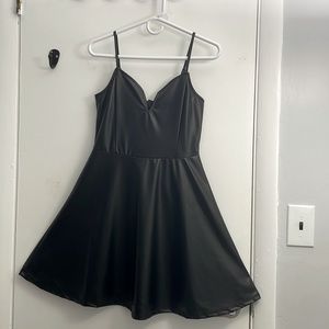 Streetwear Society Faux Leather Dress